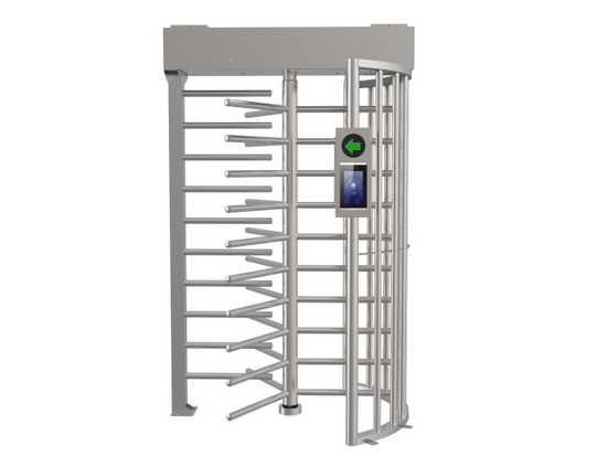 Фото №2 Турникет полноростовой, односторонний проход по лицам, один проход (DS-K3H4410-120/Pg-Dm60)
