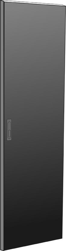 Фото №2 Дверь металлическая ITK для шкафа LINEA N 33U 600 мм черная (LN05-33U6X-DM)