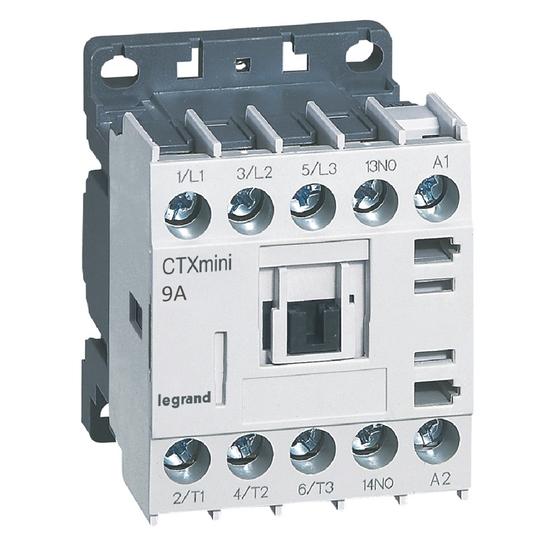 Фото №2 CTX3 Контактор 3п 9А 1НО 230В AC Мини (417026)