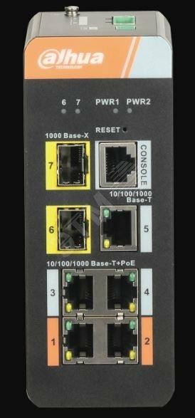 Фото №2 Коммутатор PoE DAHUA (DH-PFS4207-4GT-DP)