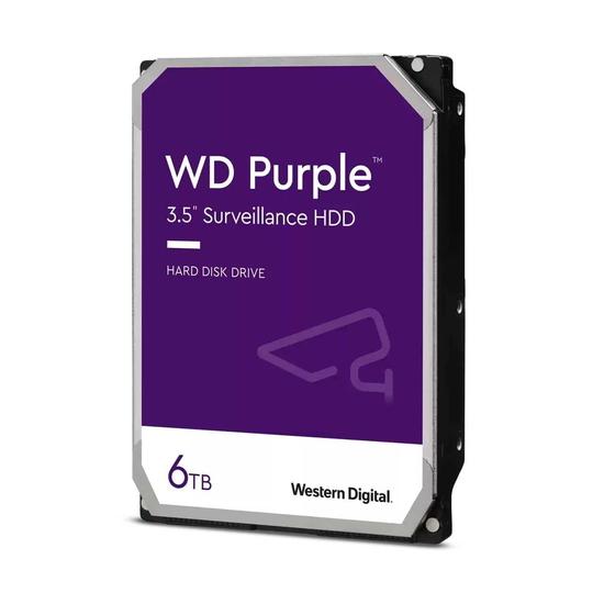 Фото №2 Жесткий диск 6Tb Purple Pro 3.5'', SATAIII, 5400 об/мин, 256 МБ (WD63PURZ)