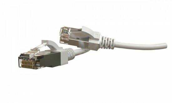 Фото №2 Патч-корд PC-LPT-SFTP-RJ45-RJ45-C6A-3M-LSZH-WH S/FTP категория 6a3 м белый (445835)