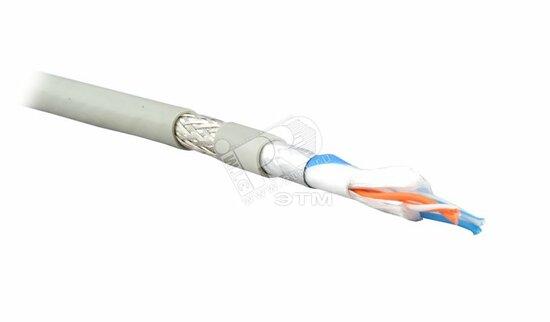 Фото №2 Кабель для интерфейса RS-485 1x2x24 AWG (7х32) многожильный (stranded) PVC(305 метров) (9841.01305)