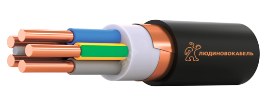 Фото №2 Кабель силовой ВВГЭнг(А)-LS 5х10ок(N.PE)-0.66  ТРТС
