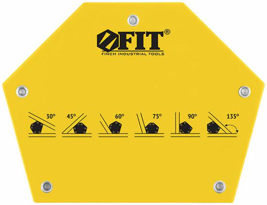 Фото №2 Угольник для сварки магнитный, тип ''шестигранник'', усилие до 23 кг (81806)