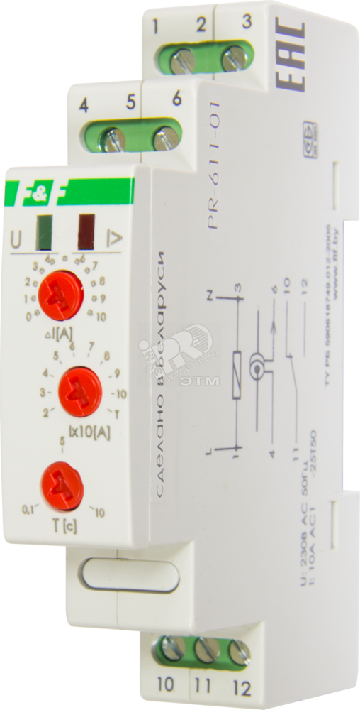 Фото №2 Реле тока PR-611-01 (EA03.004.003)