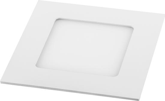 Фото №2 Светильник светодиодный ДВО-6w 4000K 480Лм квадратный slim белый (AL502)