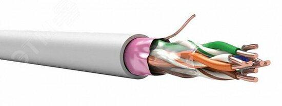 Фото №2 TechnoLAN F/UTP Cat 5e PVC LSнг(А)-LS 4х2х0.52 (00-00012174)