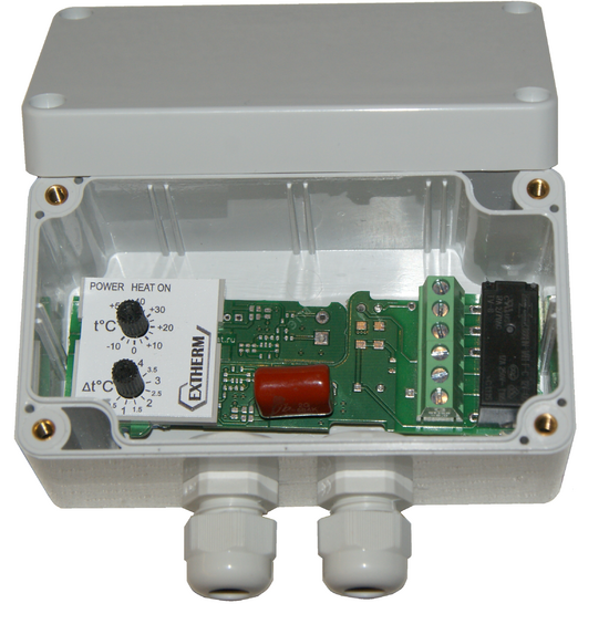 Фото №2 Терморегулятор EXTHERM BTh-ROOF/SQUARE со         встроенным датчиком (для крыш, водостоков,        площадок) (Extherm Th-roof-box)