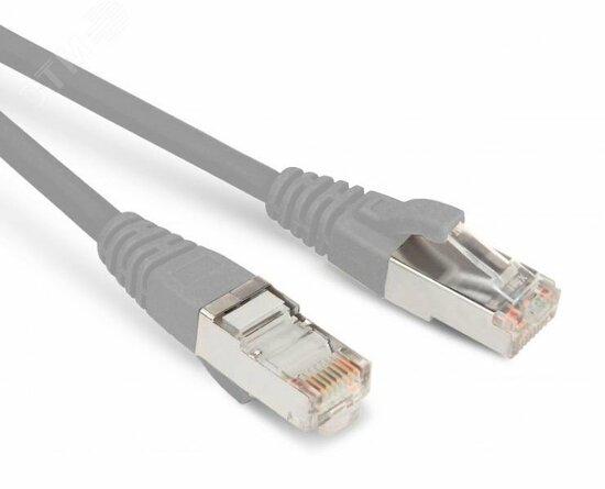 Фото №2 Патч-корд PC-LPM-SFTP-RJ45-RJ45-C6a-5M-LSZH-GY SF/UTP экранированный Cat.6a (PC-LPM-SFTP-RJ45-RJ45-C)