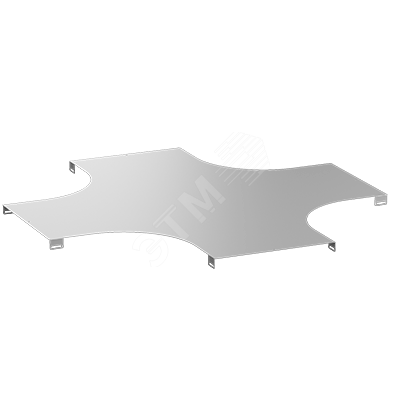 Фото №2 Крышка для крестообразного ответвителя LHT 300 S=1.5мм гор.оцинк. (CLHTC.30.15.HDZ)