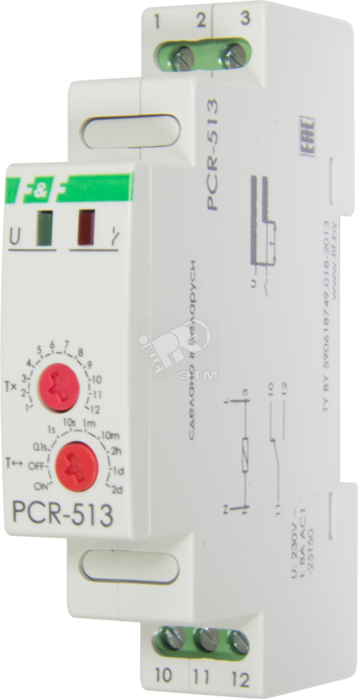 Фото №2 Реле времени PCR-513 (EA02.001.003)