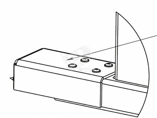 Фото №2 Накладка нижняя PERCo-RF01 0-12 (PERCo-RF01 0-12)