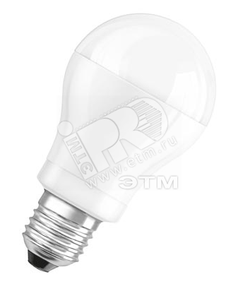 Фото №2 Лампа светодиодная LED 6Вт Е27 LS CLA40 холодно-белый Osram (214644)