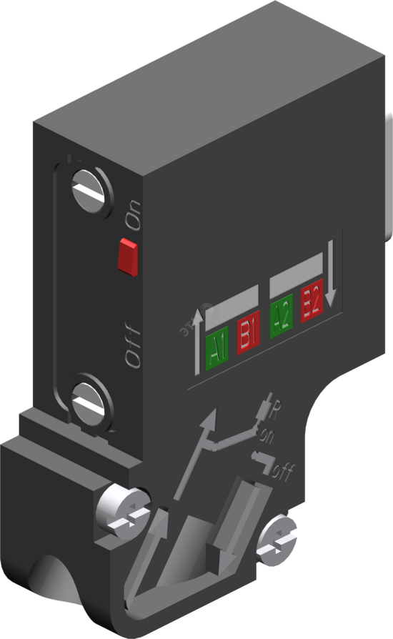 Фото №2 6ES7972-0BA61-0XA0 Шинный соединитель SIMATIC DP, шинный соединитель для PROFIBUS, до 12 Мбит/с,    вывод кабеля под углом 35°, технолгоия подключенияFast Connect (методом прокола изоляции), без      разъёма для подключения программатора, 15,8 X (6ES7972-0BA61-0XA0)