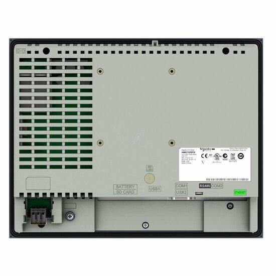 Фото №2 Терминал сенсорный цветной 10.4 дюйм. 640х480 RJ45 RS232/485 SUBD Eth TCP/IP 96Mб/512Кб слот SD (HMIGTO5310)