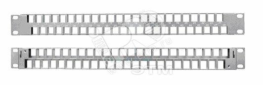 Фото №2 Модульная патч-панель 19 48 портов Flat Type 1U  модулей KJ2C6A KJNE (37884)