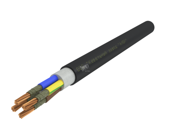 Фото №2 Кабель силовой ВВГнг(А)-FRLSLTx 4х35 мк(N)-1 черный барабан
