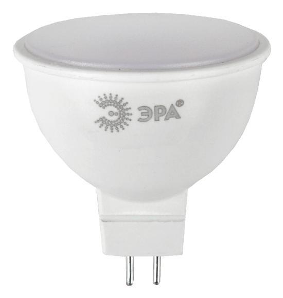 Фото №3 Лампа светодиодная ECO LED MR16-5W-840-GU5.3 (диод, софит, 5Вт, нейтр, GU5.3) ЭРА (10/100/4000) ЭРА (Б0019061)