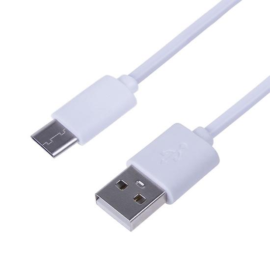 Фото №2 Кабель USB 3.1 type C (male)-USB 2.0 (male) 1 м белый (etm18-1881-1)