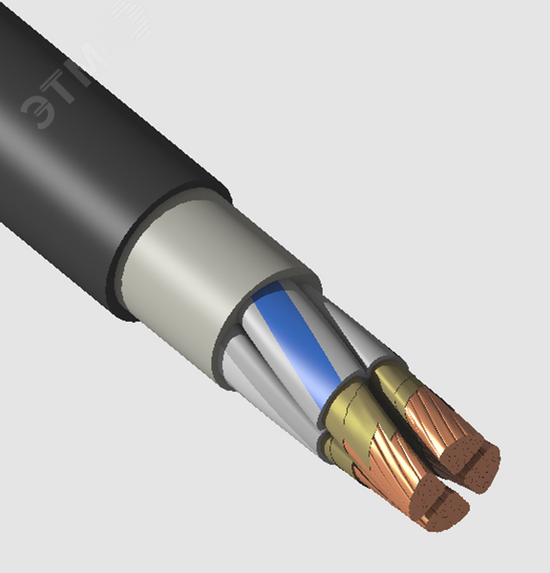Фото №2 Кабель силовой ВВГнг(А)-FRLS 4х120мс(N) - 1 ТРТС