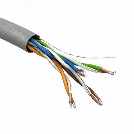 Фото №2 Витая пара U/UTP 4x2x24 AWG Cat5e CCA PVC 305м SIMPLE (Б0044434)