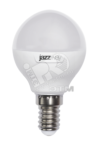 Фото №2 Лампа светодиодная LED 9Вт Е14 теплый матовый шар (2859570A)
