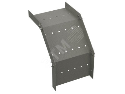 Фото №2 Угол вертикальный внеш. 90° 400/50,стеклопластик (GCD90540R)