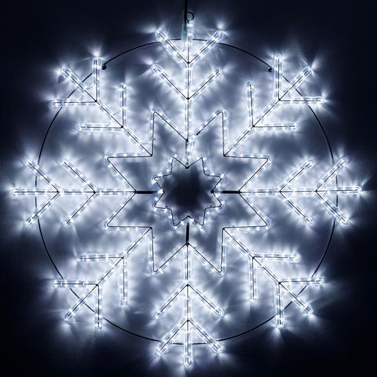 Фото №2 Фигура ARD-SNOWFLAKE-M8-950x950-540LED White (230V, 33W) (Ardecoled, IP65) (034254)