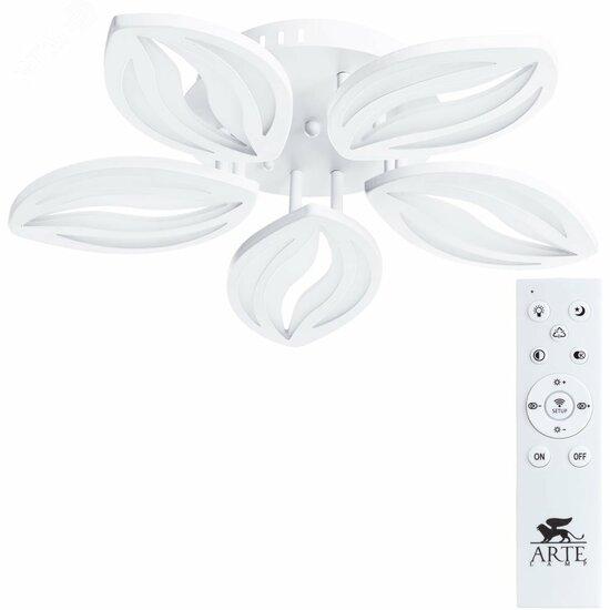 Фото №2 Люстра Arte Lamp DAISY A1098PL-5WH (A1098PL-5WH)