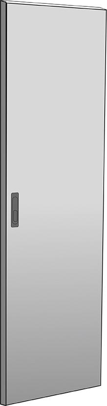 Фото №2 Дверь металлическая ITK для шкафа LINEA N 18U 600 мм серая (LN35-18U6X-DM)