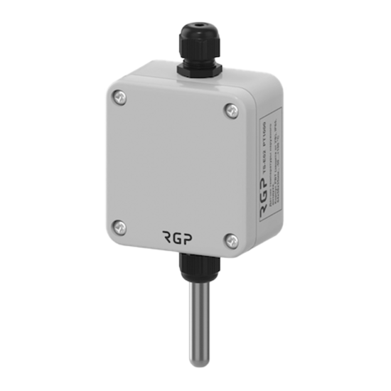 Фото №2 Датчик температуры от -50 до +90 C, Modbus, наружного воздуха, с вынесенным измерительным элементом (TS-E02-ModBus)
