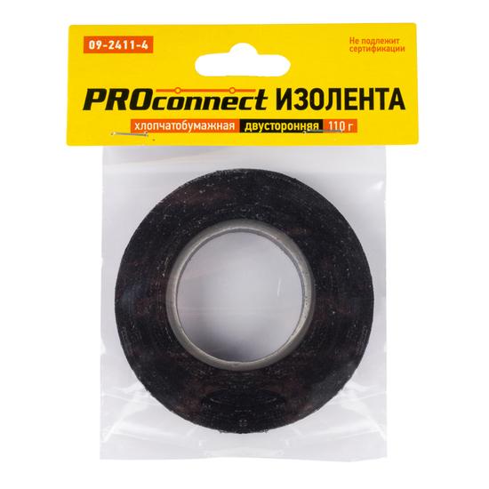 Фото №2 Изолента ХБ PROconnect 18 х 0,35 мм, (ролик 16,4 м 110 г) (2-ПОЛ) (etm09-2411-4)