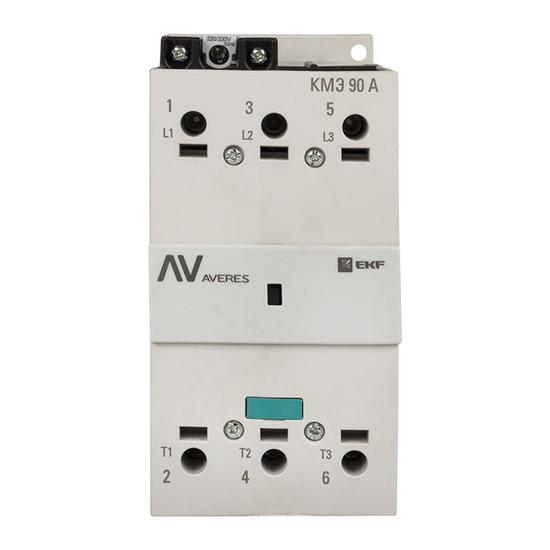 Фото №4 Контактор КМЭ 90А 230В АС EKF AVERES (ctr-s-90-00-230-av)