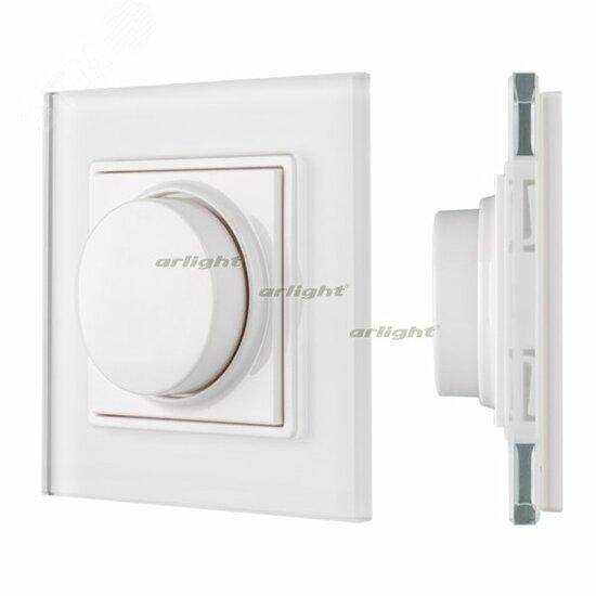 Фото №2 Панель Rotary SMART-P97-DIM White (230V, 2.4G) (ARL, Пластик) (028431)