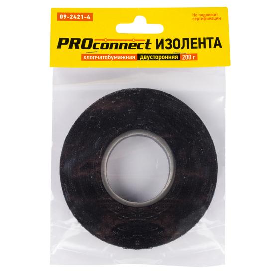 Фото №2 Изолента ХБ PROconnect 18 х 0,35 мм, (ролик 31,9 м 200 г) (2-ПОЛ) (etm09-2421-4)