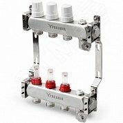 Фото №2 Блок коллекторный с расходомерами 3 выхода, 230 мм, 1 x 3/4 (V500MB.03)