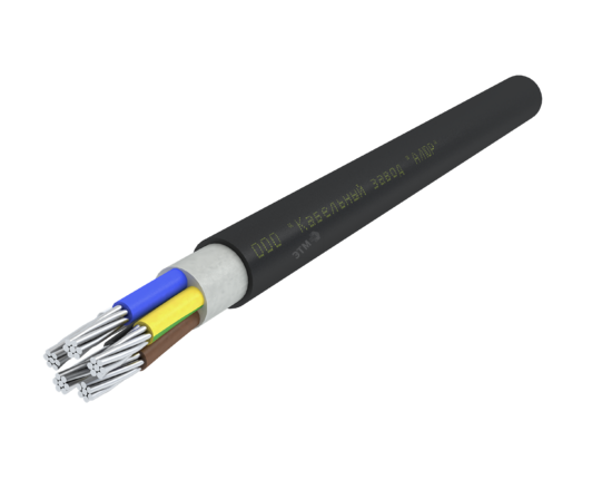 Фото №2 Кабель силовой АПвВГ 5х35 мк(N, PE)-0,66 Ч, бар