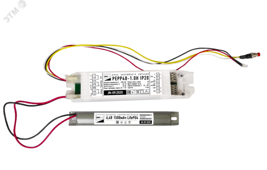 Фото №2 Блок аварийного питания PEPP40-1.0H 1ч 1- 40Вт для LED Jazzway (5032224)