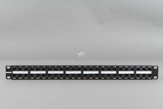 Фото №2 Патч-панель высокой плотности 19 1U 48 портов RJ-45 категория 5e Dual IDC (32809)