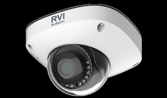 Фото №2 Видеокамера 5МП IP с ИК 15м с LED Нетм 2,8мм (-40...55°С) Белый (RVi-2NCF5368 (2.8))