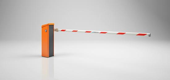 Фото №2 Шлагбаум Magnetic HiSpeed левосторонний, MGC, цвет RAL2000 (оранжевый), для стрел Microboom до 3-х м, 0,6 сек.