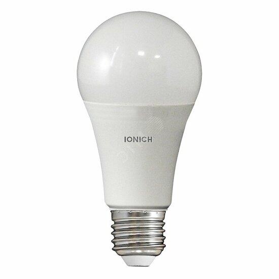 Фото №2 Лампа светодиодная LED 20w 4000К, E27, 1800Лм, A60 IONICH (1560)