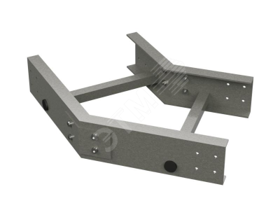 Фото №2 Угол горизонтальный 45° 100x600 R300, стеклопластик (GLG41060R)