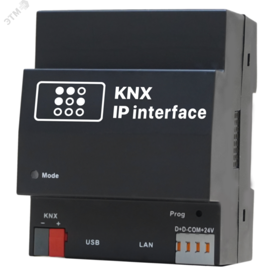 Фото №2 Шлюз iRidium KNX IP interface, модуль интерфейсный, поддержка расписания (00000000100)