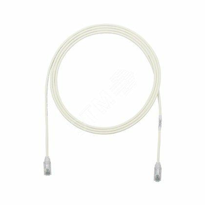 Фото №2 Патч-корд UTP28X3M RJ-45 Pan-Plug на обоих концах UTP Cat.6A LSZH 3м белый (UTP28X3M)