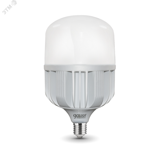 Фото №2 Лампа светодиодная LED 95 Вт 8800 Лм 4100К белая E40 T160 Promo Elementary Gauss (60420)