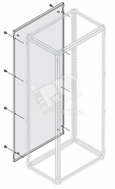 Фото №2 Панель задняя/боковая IP30/40 H1800мм W/D=300мм (PPEB1830)