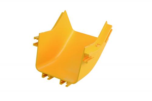 Фото №2 Угол вертикальный внутр. 45° 100х240 мм (DCI124)