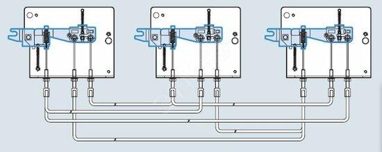 Фото №2 Комплект для механической блокировки MI KIT 3-way Type E,G (72313460512)